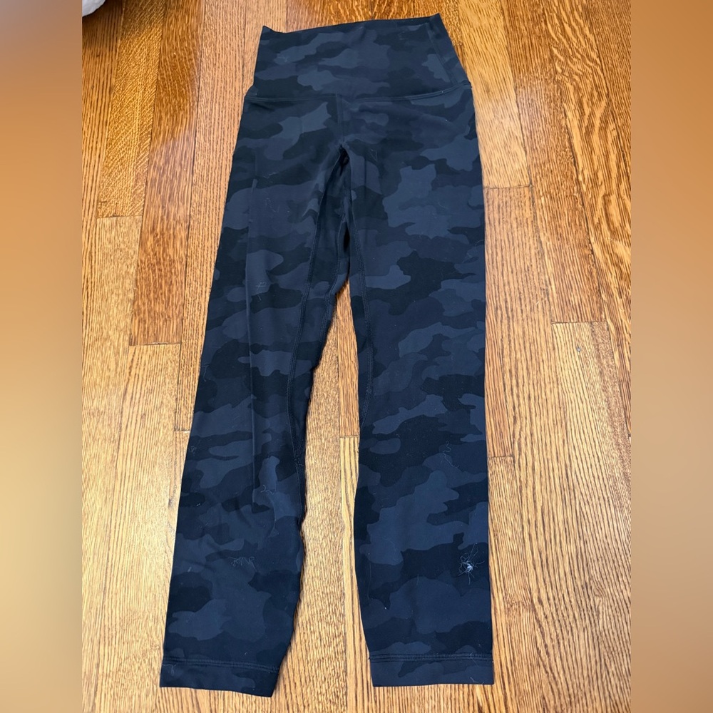 Lululemon Black Camo Leggings